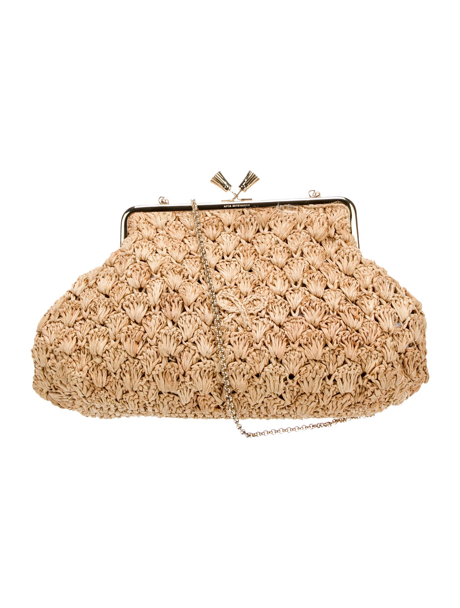 Anya Hindmarch Raffia Evening Bag